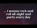 Kiss Rock And Roll All Nite Lyrics Kiss Rock And Roll All Nite Lyrics