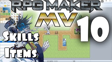 RPG Maker MV Tutorial #10 - Skills & Items!