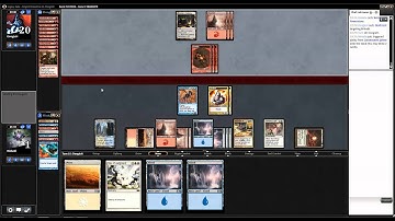MTG Legacy Cube Draft #1 Match 3 vs RDW