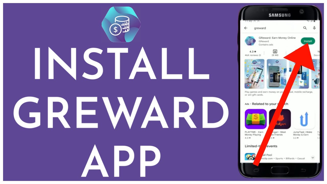How to Download/Install GReward App for Android Mobile 2023?