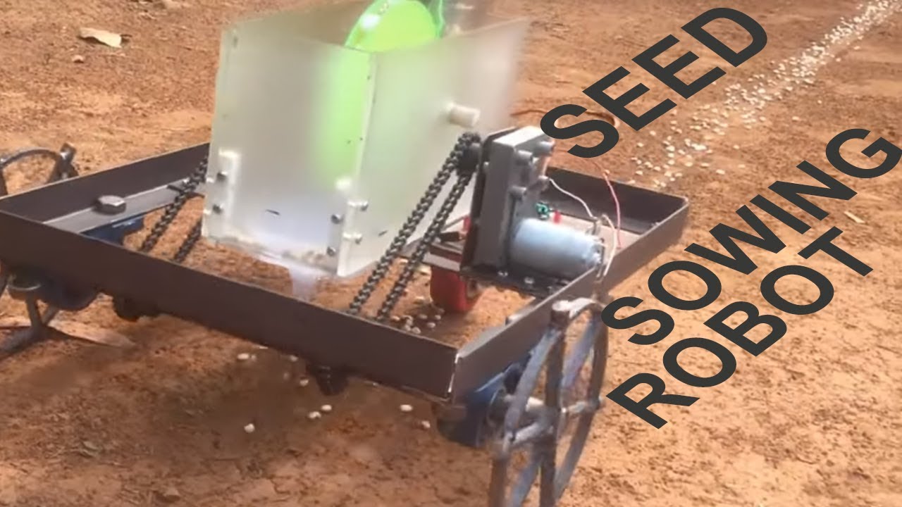 Automatic Seed Sowing Robot - YouTube