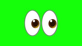 Eyes Animated Emoji in Green Screen (4K Quality   Free Download Google Drive Link)