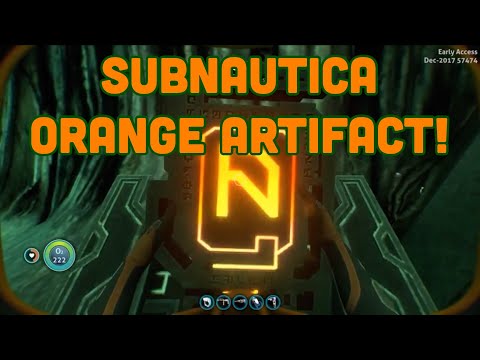 Subnautica Finding The Orange Tablet & The Door It Opens (Short Video Link in Description!)