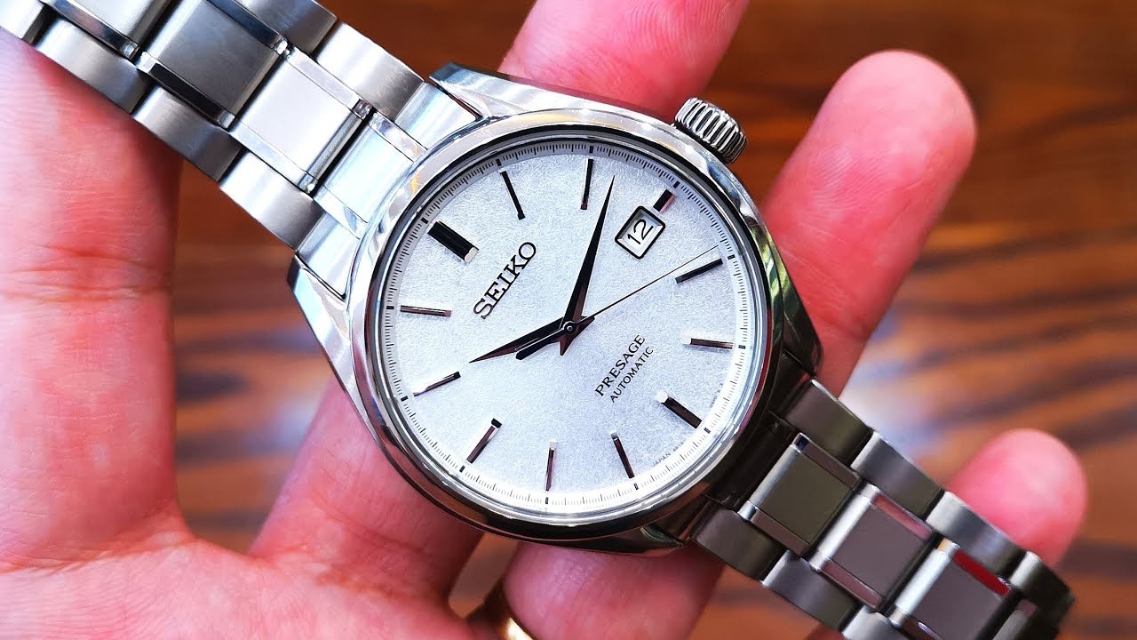 Review Đồng Hồ] Seiko Presage Titanium Snowflake SARX055 - Baby Grand Seiko  | ICS Authentic - YouTube