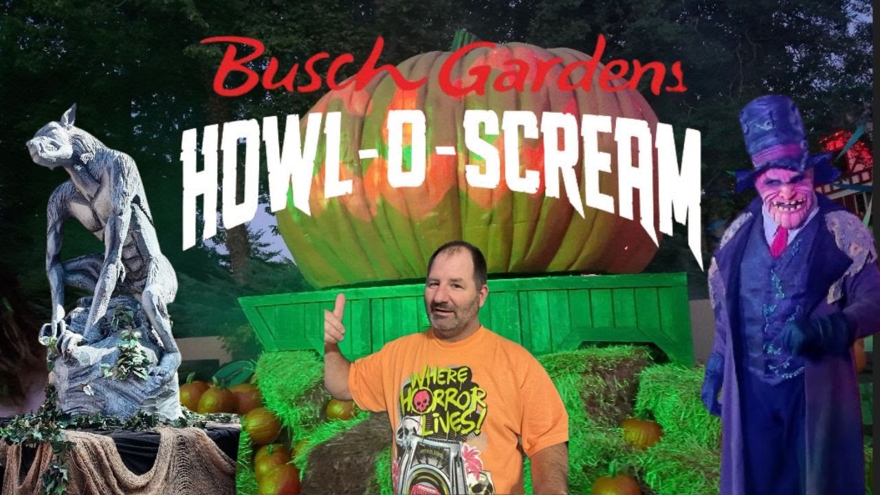 Howl-O-Scream 2025 Busch Gardens Williamsburg | All Five Houses
