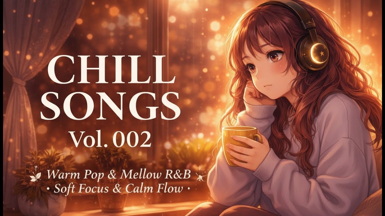 🌙 Chill Songs Vol.002 — Cozy Pop & Smooth R&B for Late Night Vibes