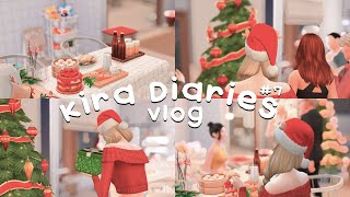 [The sims4] Vlog // Kira diaries #7 // Christmas, Winter vibes, Decorate and more