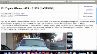 Http://www.waltermartinsales.com/craigslist-used-cars-for-sale/ -
potential car buyers in the tucson, arizona area will start looking
for options with su...