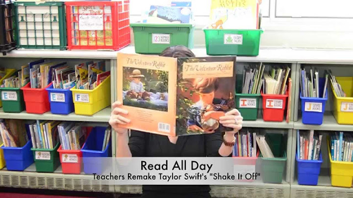 Read All Day : Teachers Remake Shake It Off By Taylor Swift