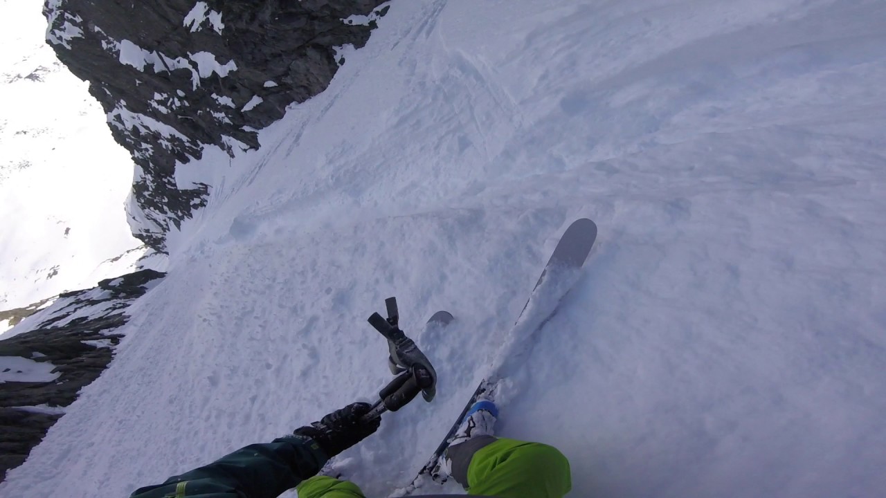 Steep skiing Norway - Lauvnostindrenna - Hurrungane Jotunheimen