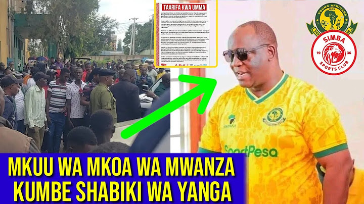 VURUGU ALIYOFANYIWA SIMBA KIRUMBA KUMBE MKUU WA MKOA WA MWANZA NI YANGA PICHA ZIMEVUJA