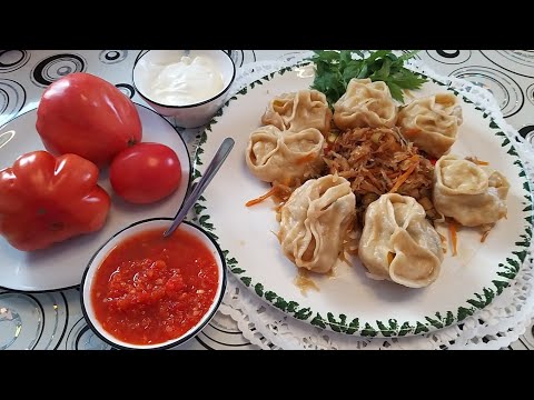 Вкус с детства/Манты с  тыквой и картошкой/ Очень просто и вкусно .
