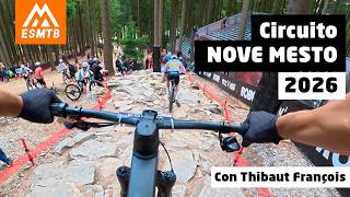 Circuito Copa del Mundo Nove Mesto con Thibaut François