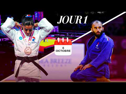 Première journée de compétition, une médaille de bronze et un nouveau reporter dans l'équipe !