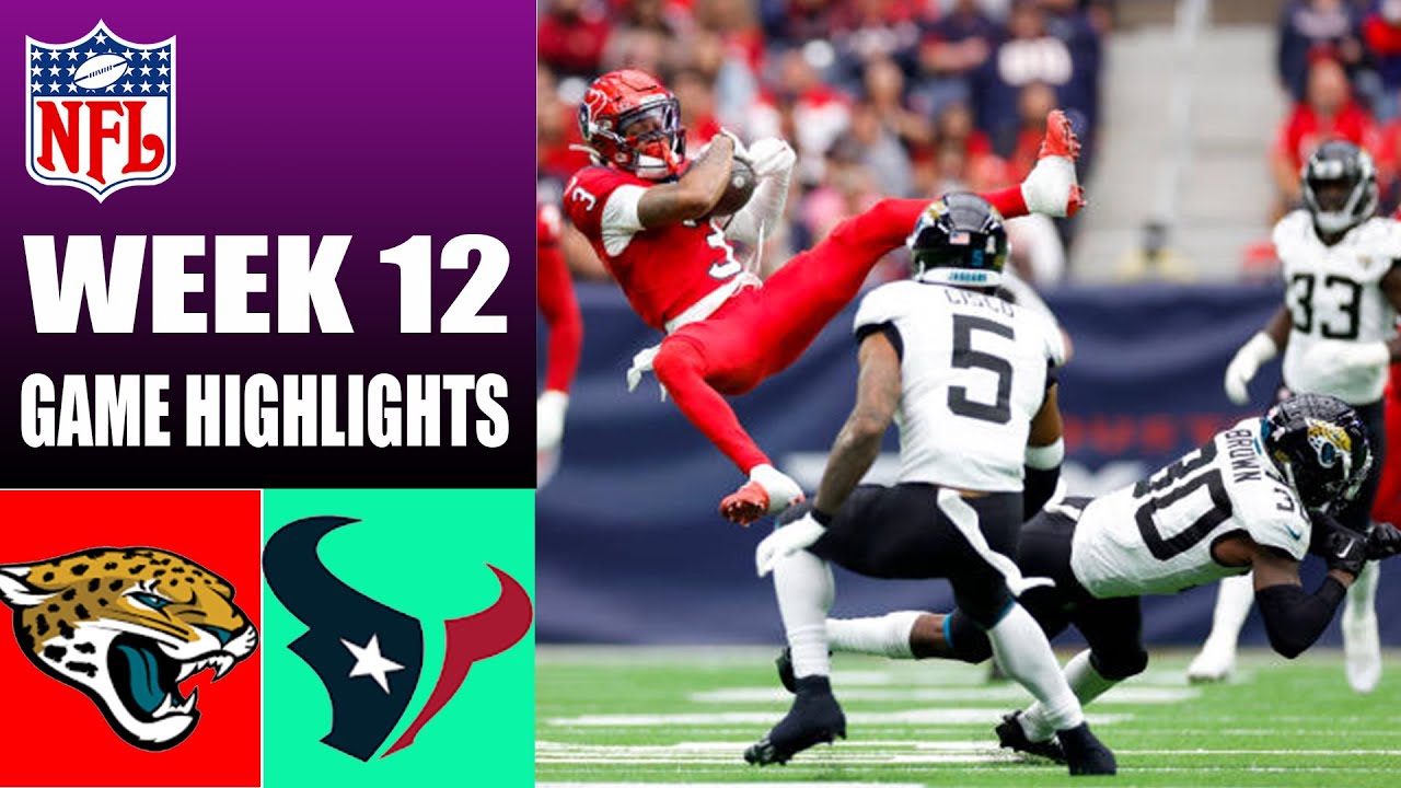 Jaguars vs Texans: Week 12 Halftime Thoughts