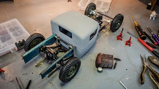 New RCratrod Build, Traditional Style, Part 1, Chassis Fab, RCengineering