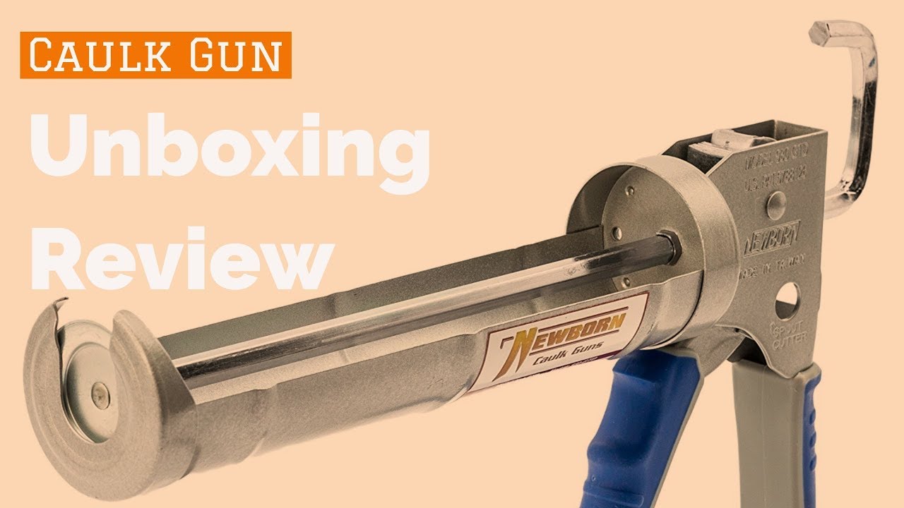 Amazon Heavy Duty Caulk Gun Review Caulking Gun with Comfort Grip