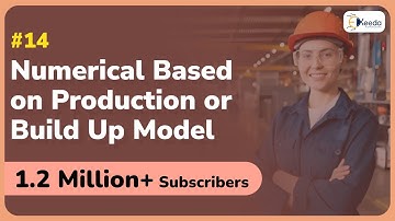 Numerical Based on Production or Build Up Model | Inventory Control | GATE IE & OR