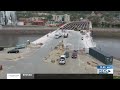 Progress continues on concrete removal on Mankato’s Veterans’ Memorial Bridge