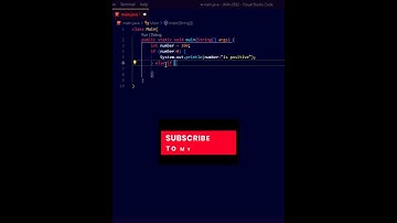 Check if a number is positive or negative with Java