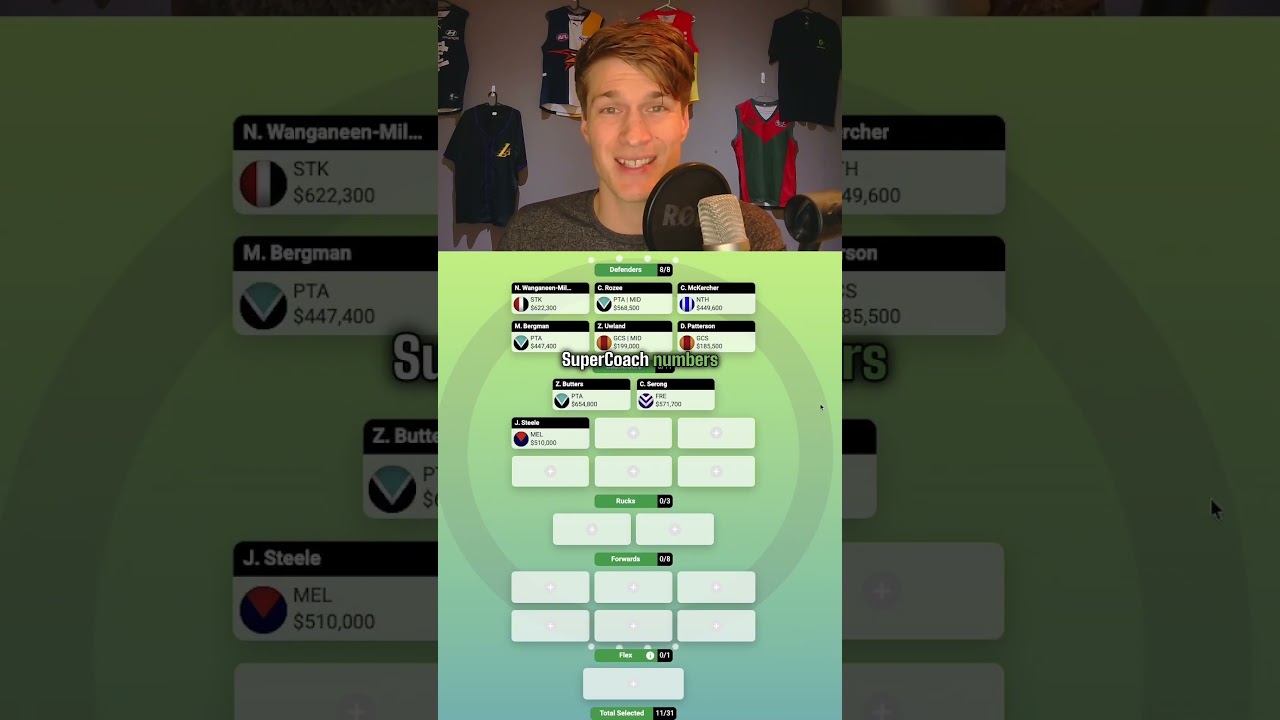 Make a SuperCoach AFL team in ONE MINUTE! | SuperCoach 2026