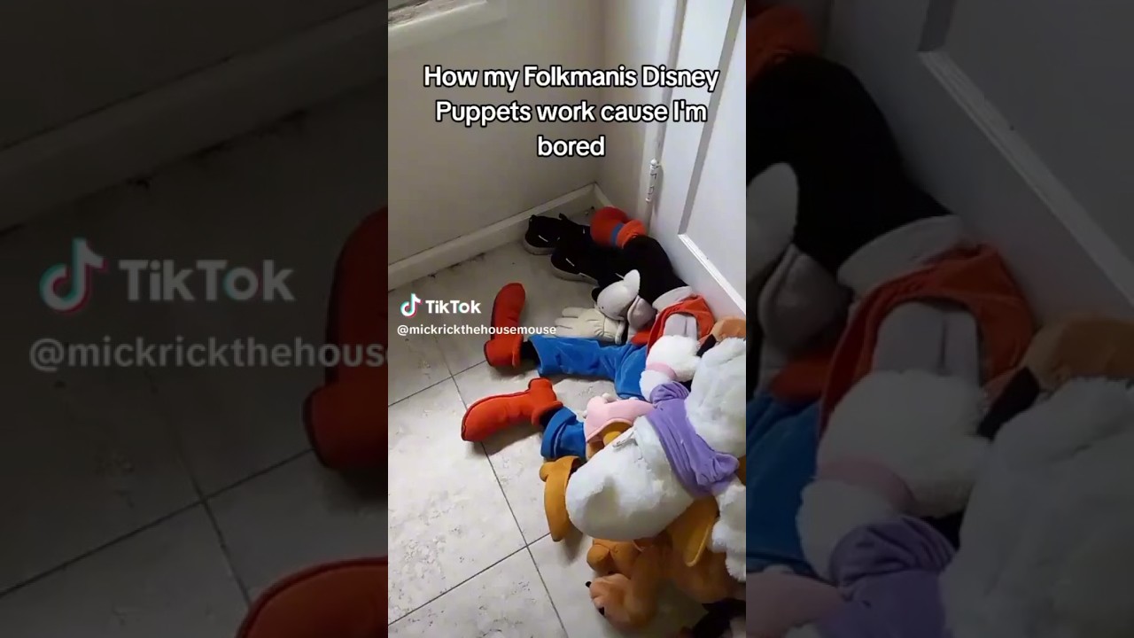 Folkmanis Disney Puppets