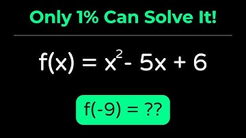 Find f(-9) Without a Graph – Step-by-Step Function Evaluation for Beginners