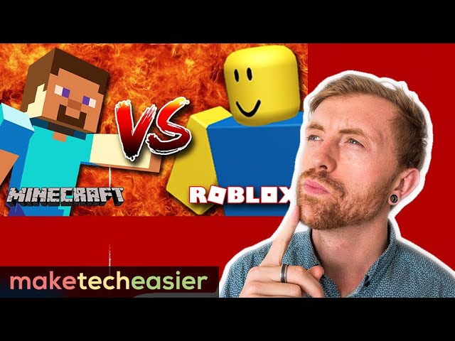 ROBLOX Vs Minecraft Free Games online for kids in Nursery by