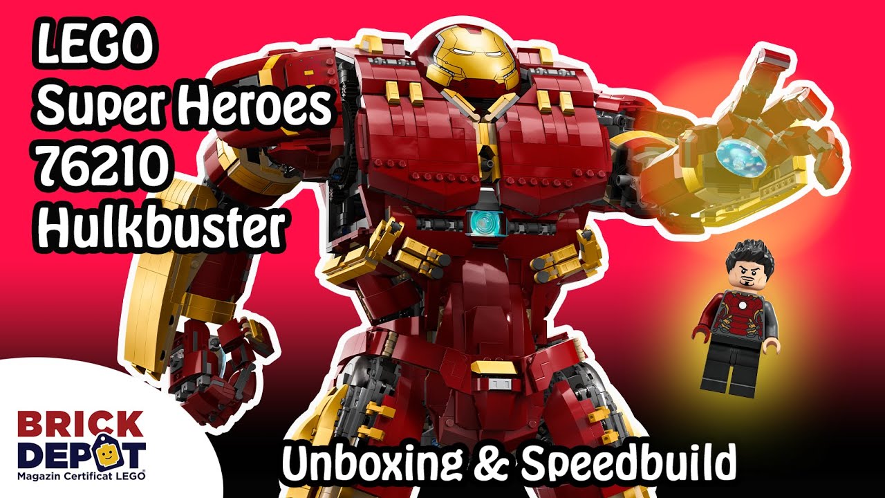 Brickfinder - LEGO Infinity Saga Hulkbuster 76210 Sneak Peek!