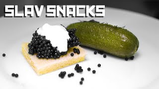 Slav snacks  Slav party tutorial