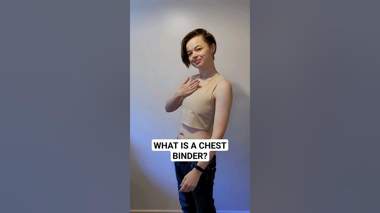 What is a chest binder? #binder #nonbinary #queer #transgender #lgbtq 