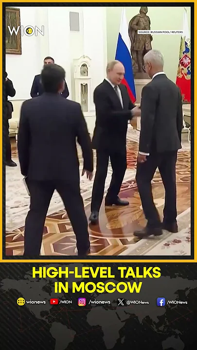Putin Meets Indian Foreign Minister Jaishankar in Kremlin | WION Shorts