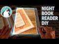 Diy night book reader  how to make amazing reading light