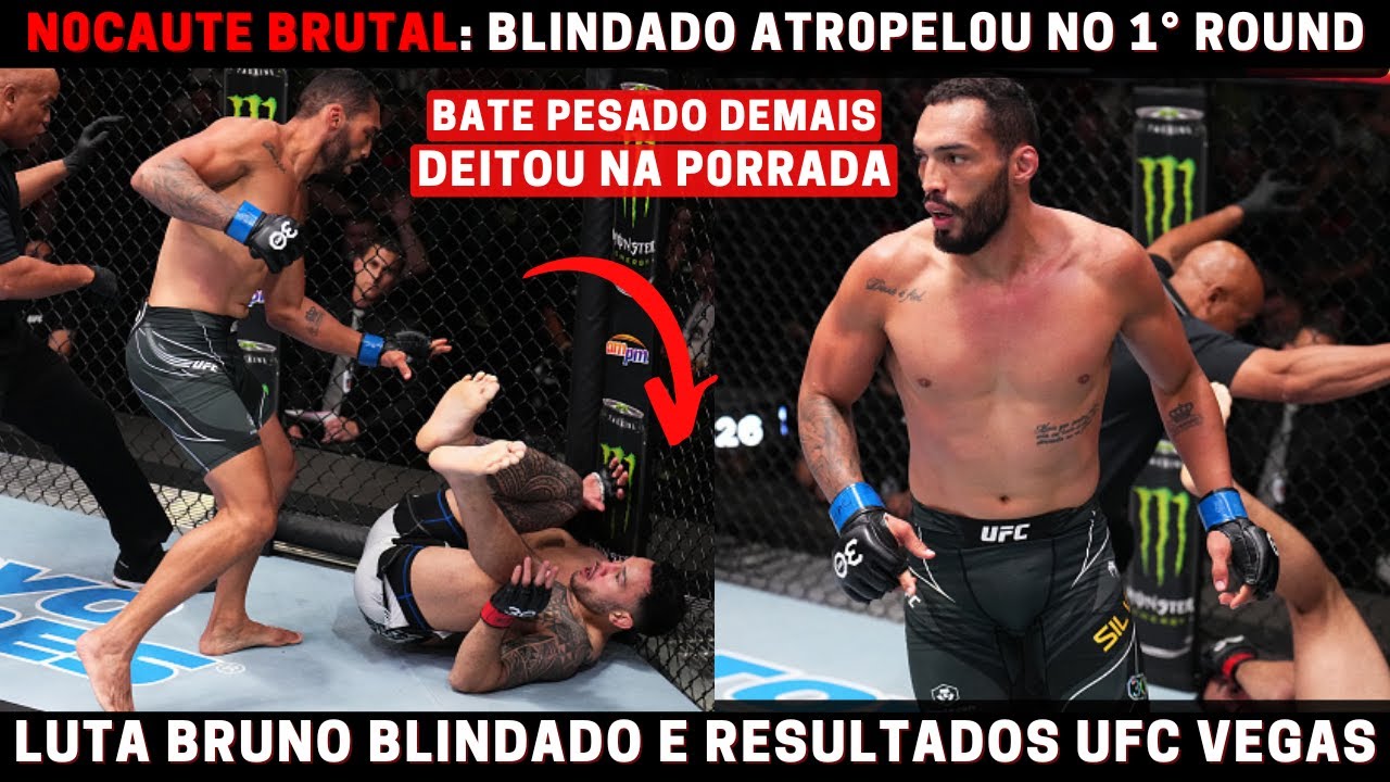 LUTA DURA: BRUNO BLINDADO ENCARA RUSSO INVICTO E NOCAUTEADOR NO MESMO CARD  QUE CHARLES DO BRONX #UFC 