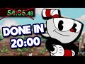 You can speedrun Cuphead in LESS than 20 MINUTES
