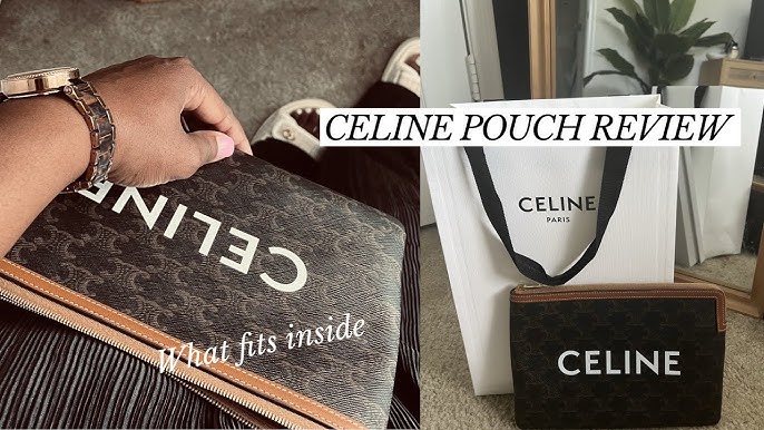unboxing celine triomphe large hair claw limited edition ♡ #hairstyle # celine #unboxing 