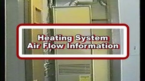 Heating System Balance Air Flow