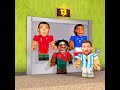 RONALDO vs MESSI vs ISHOWSPEED Elevator Puzzle Challenge!