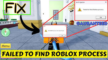 Roblox- Failed to find Roblox process krnl injector