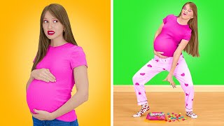 IF WEDNESDAY WAS A BOY || He Is Pregnant Funny Parenting Situations by 123 GO FOOD