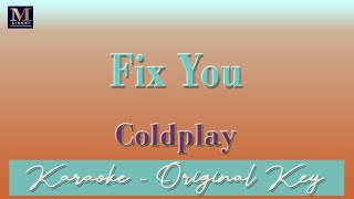 Fix You - Karaoke (Coldplay)