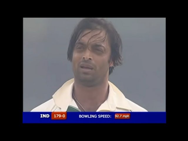 Rahul Dravid vs Shoaib Akhtar, pace vs patience