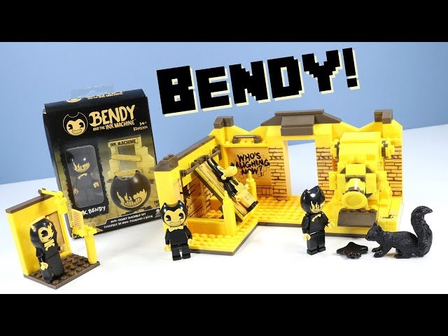 Bendy and the Ink Machine C3 Construction Recording Studio Buildable Scene  Set for sale online