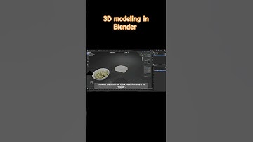 3D modeling in Blender pasta part 27 #3dblender #blender3d #3dtutorial #shorts #b3d
