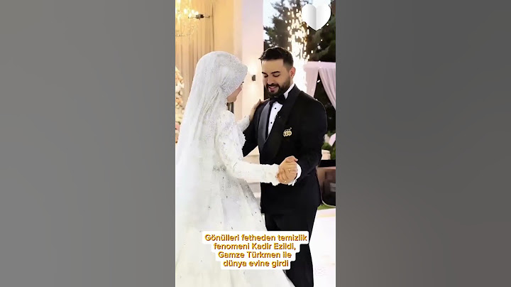 Gönülleri Fetheden Temizlik Fenomeni Kadir Ezildi, Gamze Türkmen ile Dünya Evine Girdi #kadirezildi