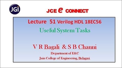 Lecture51 Useful system Tasks contd...