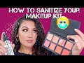 HOW TO SANITIZE YOUR MAKEUP KIT! HYGIENE FOR MUAS