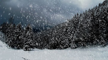 Lightwave 3D Hypervoxel SnowFall FX [ Free Scene ]