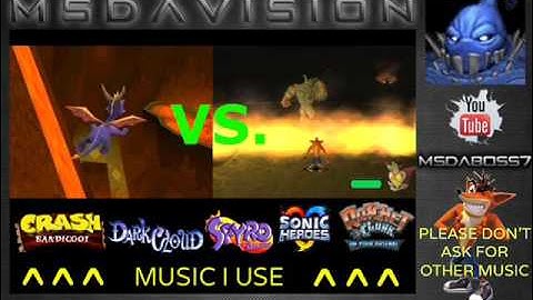 Magma Cone to Ashes - Wrath of Cortex/Spyro 2 Mix