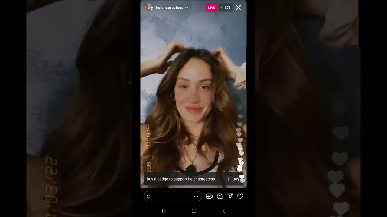 Dayane on Helena's Live 3-17-22